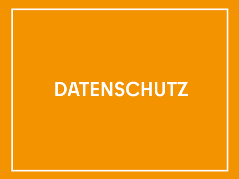 Teaser mit der Aufschrift Datenschutz