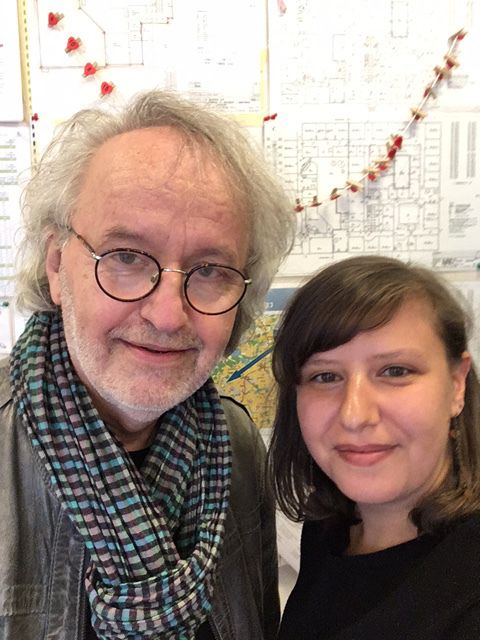 Zusammen mit Eugen, einem Lehrer am Sprogcenter Ballerup