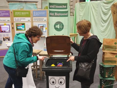 Infostand bei der Grünen Woche