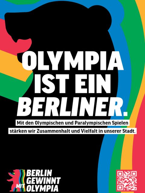 Pressebild der Olympia-Kampagne "Berlin gewinnt mit Olympia" (Bild: Senatskanzlei Berlin)