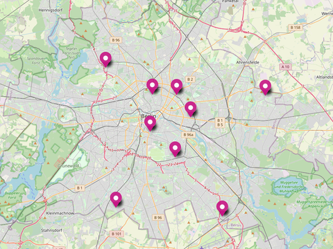 Alle Verteilstationen auf einen Blick