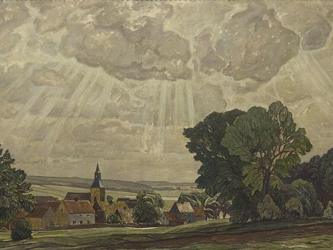 Fresdorf, Willy ter Hell, Wandgemälde 002 (Bild: Mila Hacke, Mila Hacke Architektur-Fotografie, Berlin,Potsdamer Str. 116, 10785 Berlin)