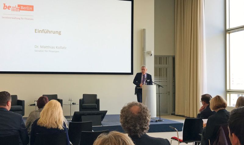 Finanzsenator Kollatz auf der Fachtagung zur Umsetzung der Schuldenbremse