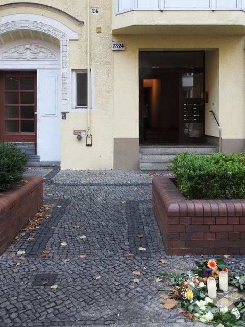Hauseingang Johann-Georg-Straße 23/24
