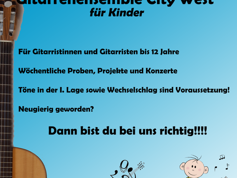Gitarrenensemble Kinder