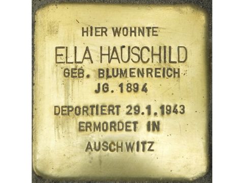 Stolperstein Ella Hauschild