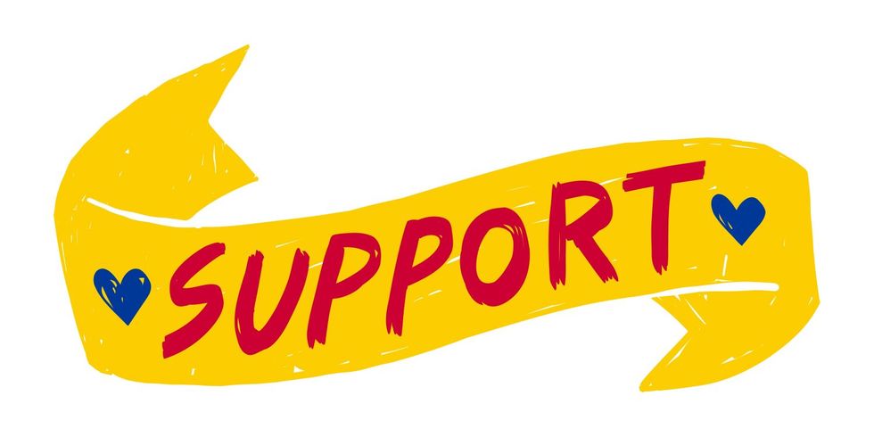 Give support - 1