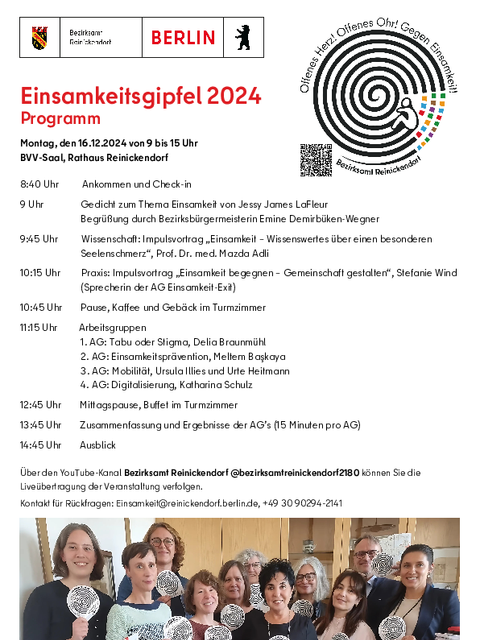 Einsamkeitsgipfel 2024 (Bild: BA Rdf)
