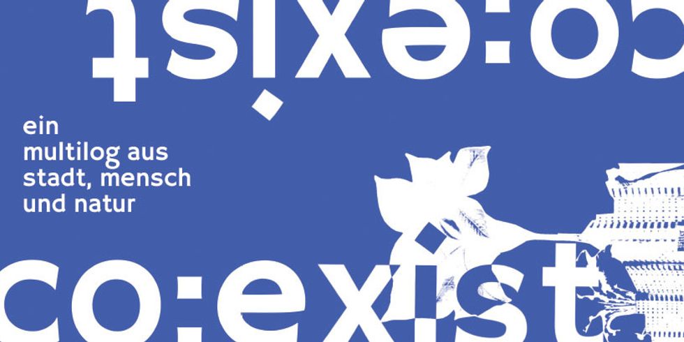 Titelbild der Ausstellung co:exist