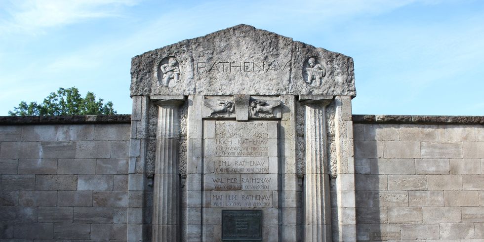 Friedhof Oberschöneweide Grabstätte Familie Rathenau 
