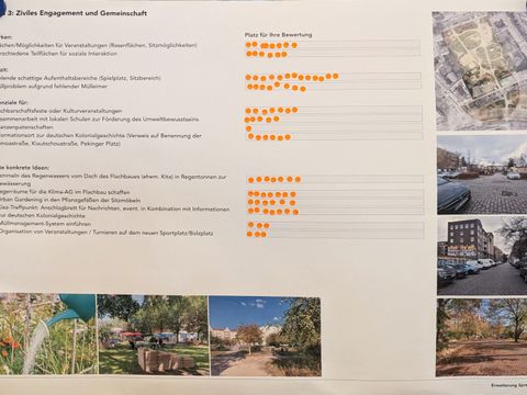 Station 3: Ziviles Engagement und Gemeinschaft (Bild: Guba + Sgard Landschaftsarchitekten)