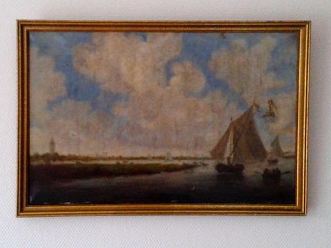 Segelboote auf dem Wijkersmeer (Bild: Familienbesitz)