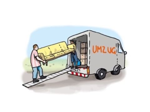 Piktogramm Umzug