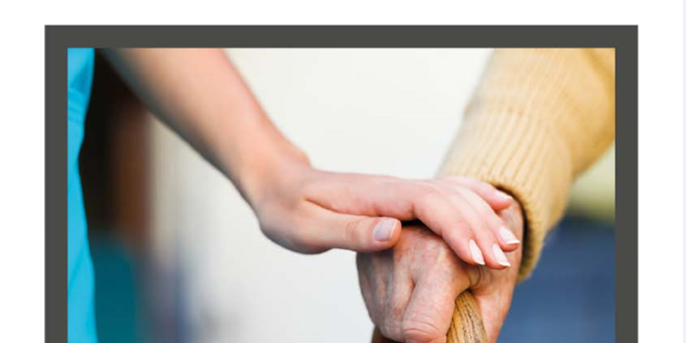 Deckblatt Pflegebroschüre / Ausschnitt