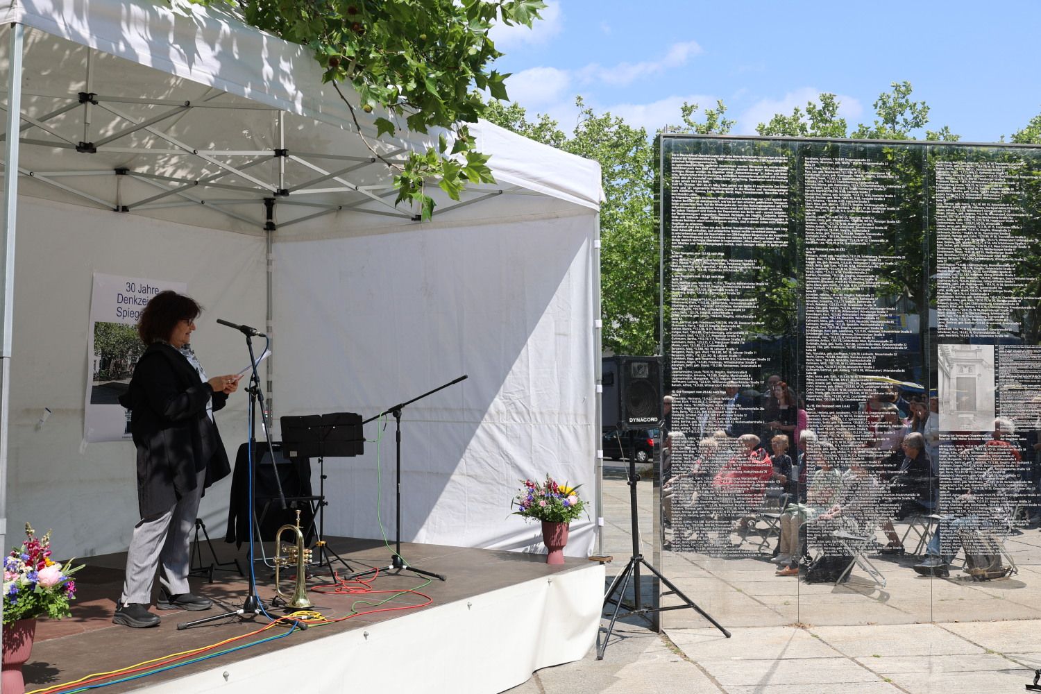 11. Juni 2025: IHW-Vorsitzende Marguerite Marcus eröffnet die Jubiläumsveranstaltung