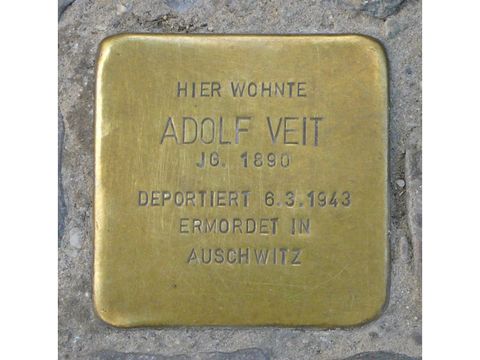 Stolperstein Adolf Veit
