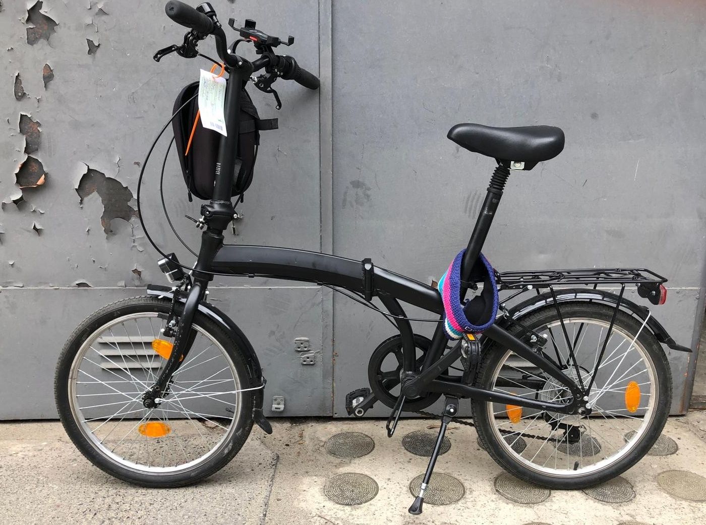 Schwarzes Fahrrad