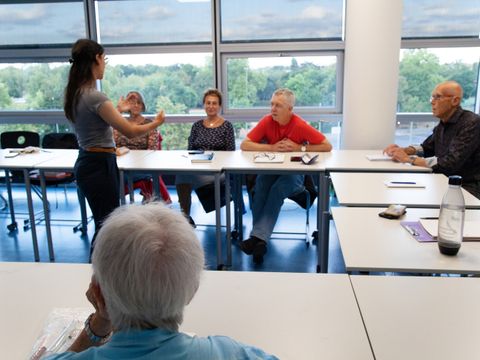 Sprachkurs an der VHS Reinickendorf (Bild: BA Rdf)
