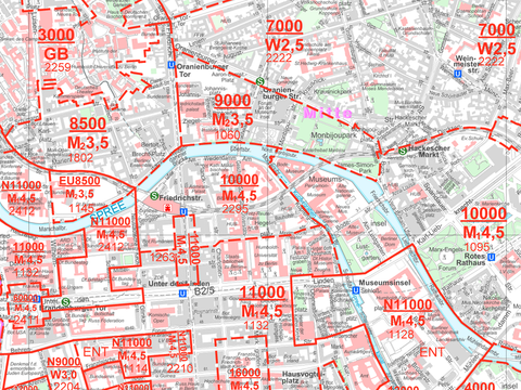 Bodenrichtwerte Berlin-Mitte