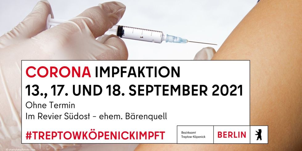 Corona Impfaktion - Revier Südost