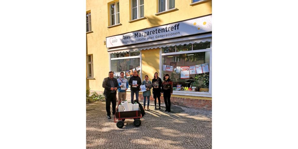 2022-10-13 PM Bezirkstaler für das Gießteam Margaretenstraße
