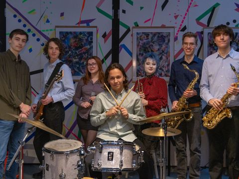 Die Musikerinnen von Shuffle Time