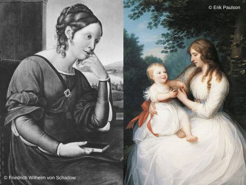 Briefwechsel aus dem 19. Jahrhundert (Bild: Stadtbibliothek Reinickendorf)