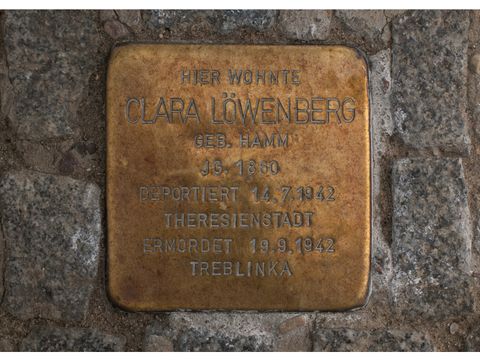 Stolperstein Clara Löwenberg