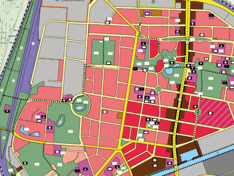 Bildausschnitt BEP-Entwurf Tempelhof / Mariendorf Nord – Nutzungskonzept, Stand Dezember 2024 (Bild: Planergemeinschaft für Stadt und Raum eG)