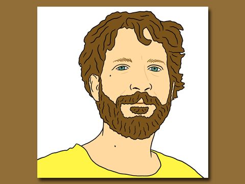Comic-Zeichnung Alex Chauvel