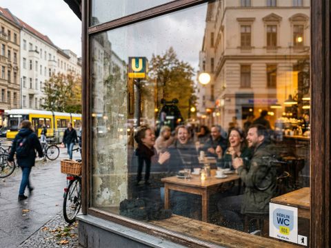 Berliner Straßenszene