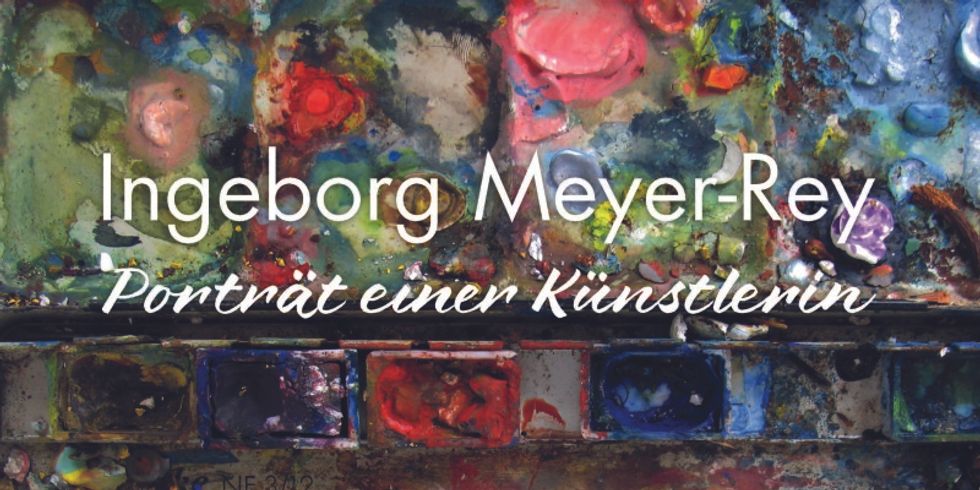 Werbekarte Ausstellung Ingeborg Meyer-Rey
