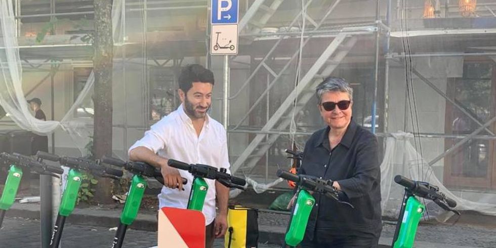 Einrichtung weiterer E-Scooter-Stellplätze
