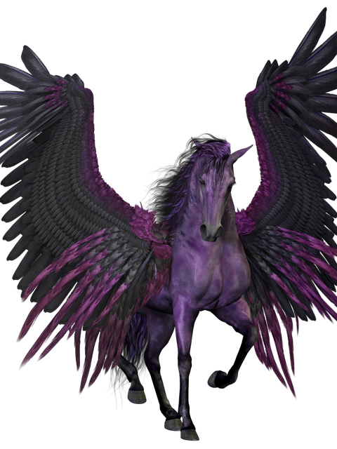 Geflügeltes Pferd