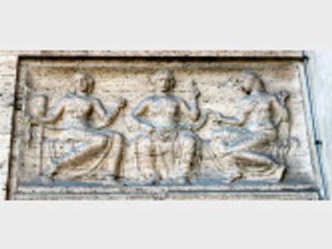 Detail der Aussenfassade (Bild: Peter Lietzau - Senatsverwaltung für Justiz und Verbraucherschutz)