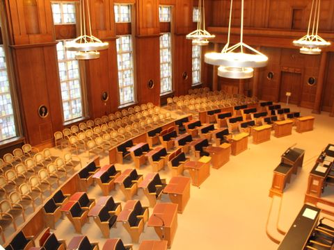 Foto vom BVV-Saal