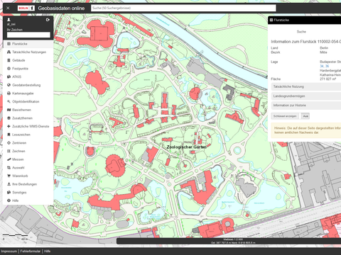 Geobasisdaten Online