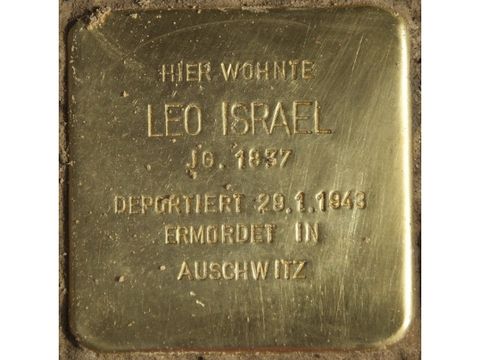 Stolperstein für Leo Israel
