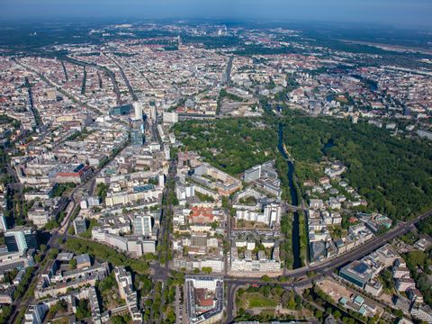 Schrägluftbild City West