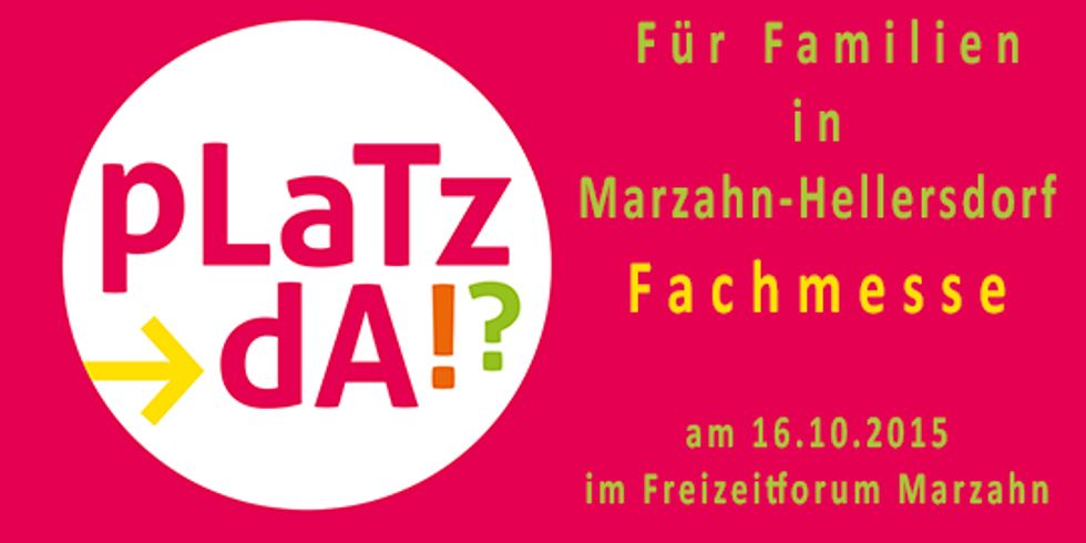 Platz da!? Für Familie in Marzahn-Hellersdorf