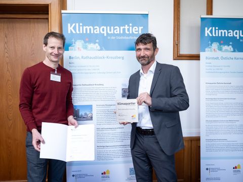 Preis Klimaquartier für den Rathausblock