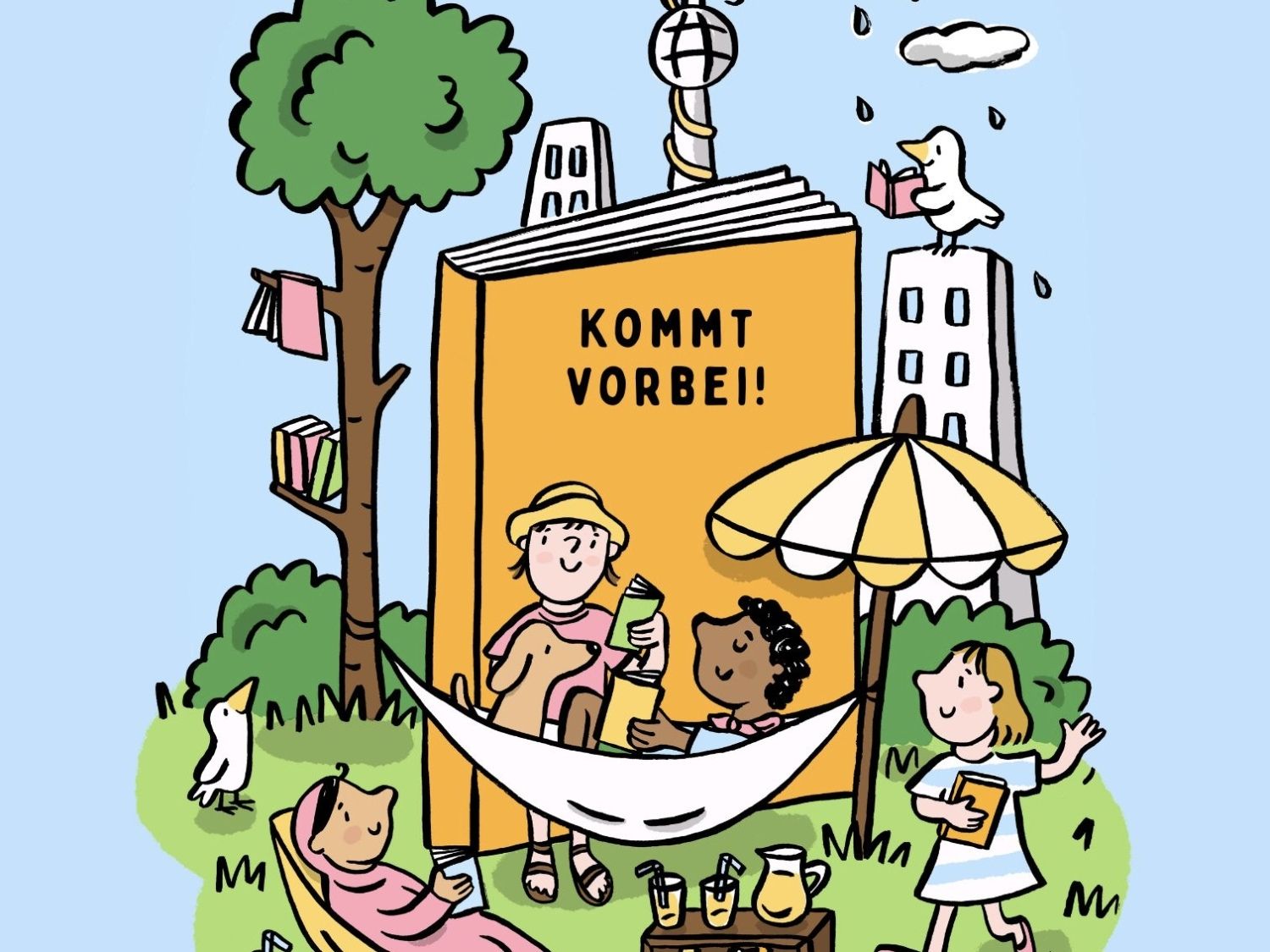 popup sommerbibliothek 40x60 - 1