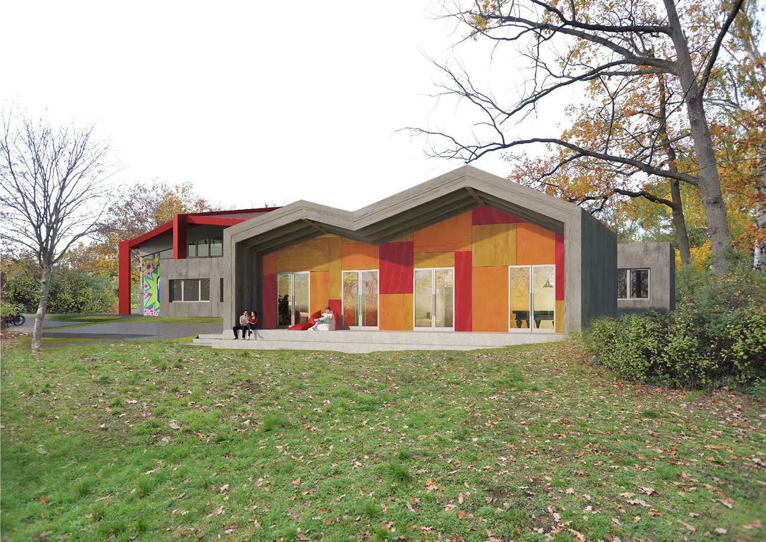 Visualisierung der Erweiterung