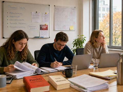 Beispielbild für die Einarbeitung von neuen Personalratsmitgliedern