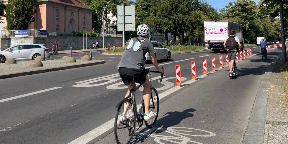 Radverkehrsanlage Hauptstraße