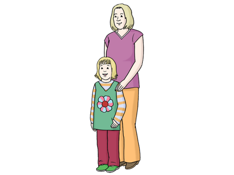 22 Mutter mit Kind - Leichte Sprache Webseite (nur für Leichte Sprache verwenden!)