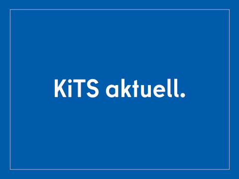 Kachel mit Schriftzug KiTS aktuell