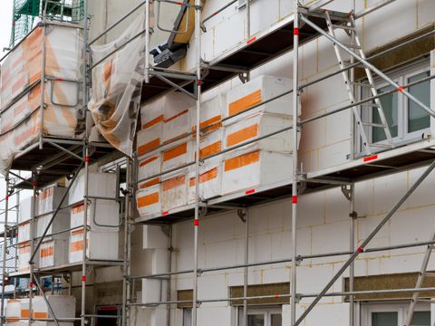Wärmedämmung (Baustelle)