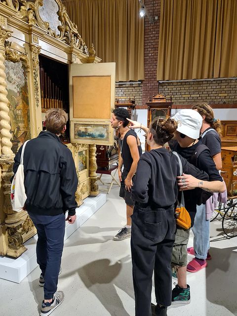 Das Orchestrion »Fratihymnia«, gebaut um 1900 von der Firma Cocchi, Bacigalupo & Graffigna in Berlin