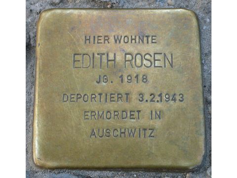 Stolperstein Edith Rosen